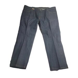 3566 Levi's 541 Jeans Men's 50x30 Athletic Taper Dark Wash Comfort Stretch Denim